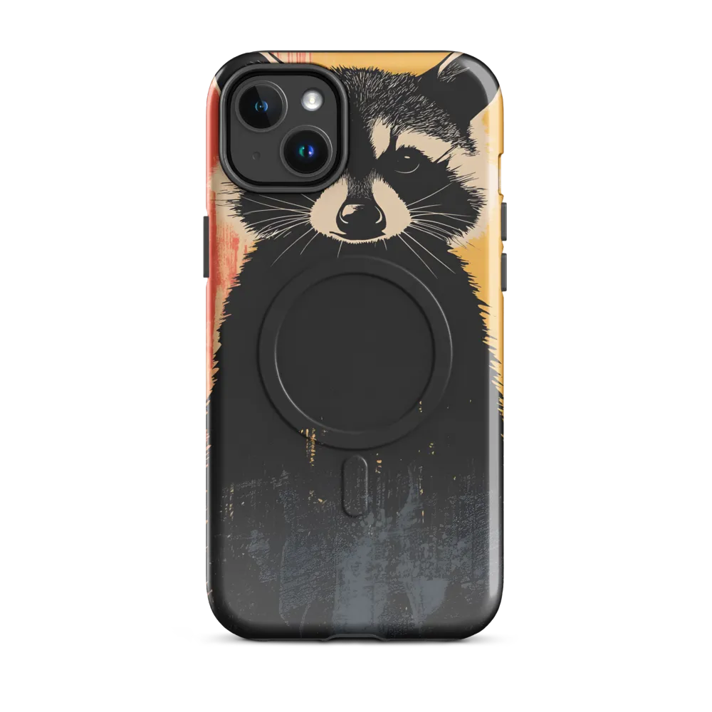 Whimsical Raccoon Portrait