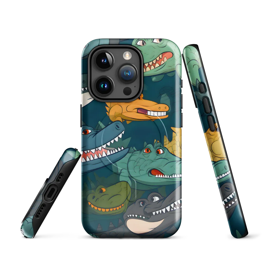 Cheerful Crocodilian Parade