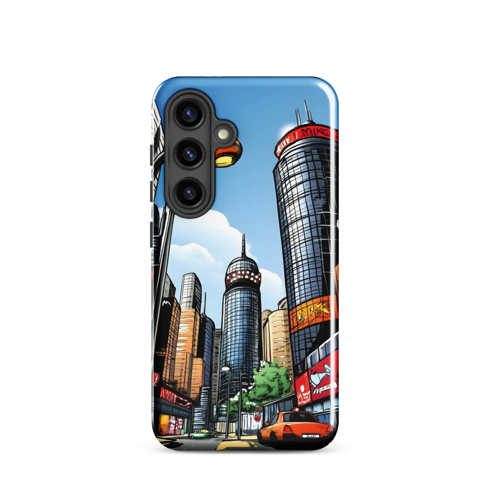 Urban Pulse: A Comic Cityscape