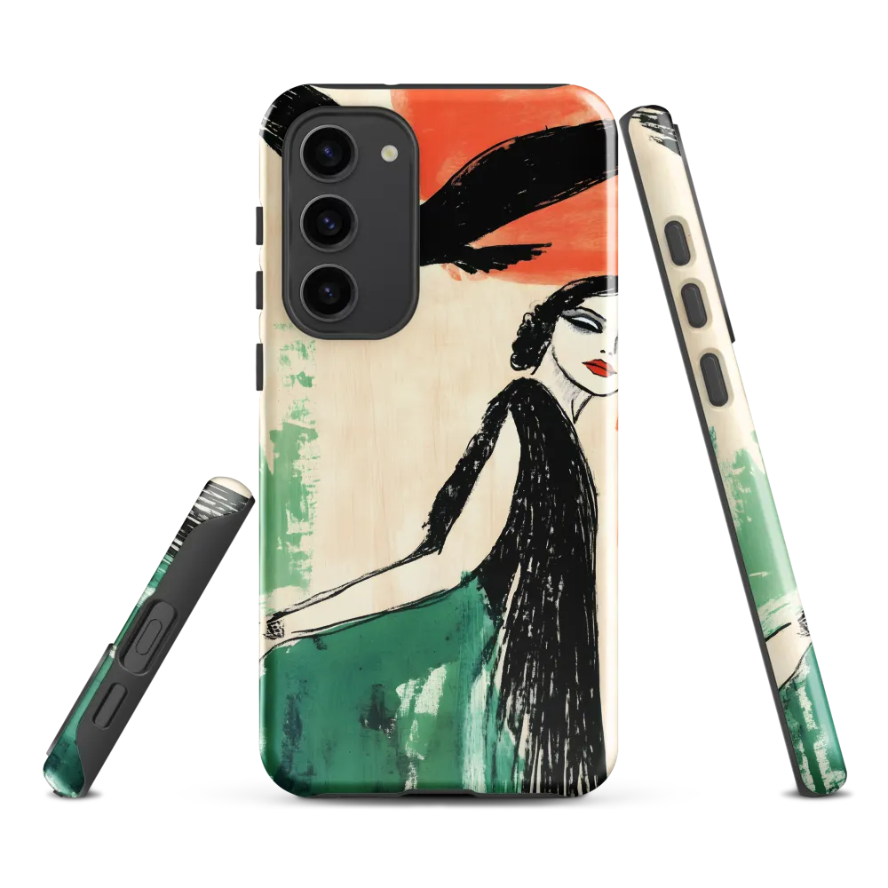 Elegance in Flight | Phone Case |  S23 Plus | Tough Case | Glossy
