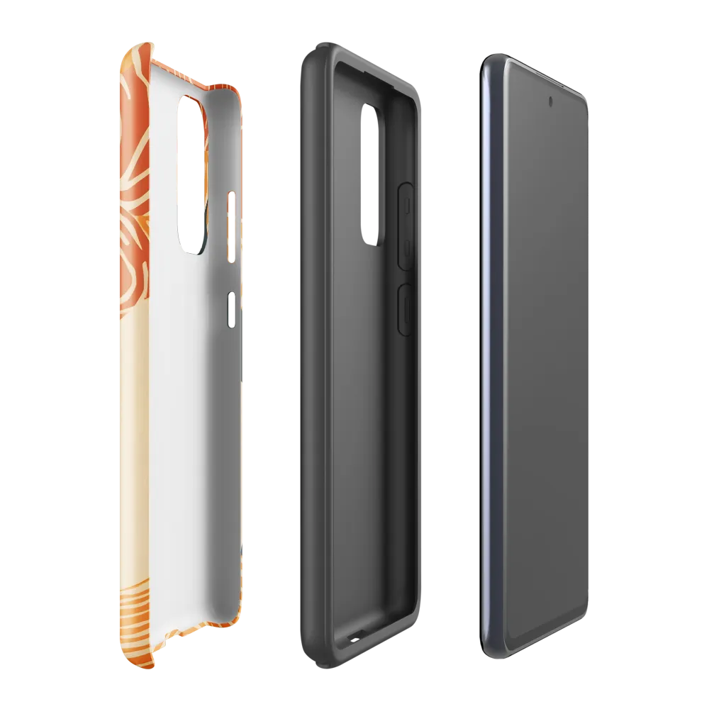 Silent Reflections under Swirling Leaves | Phone Case |  S20 FE | Tough Case | Glossy