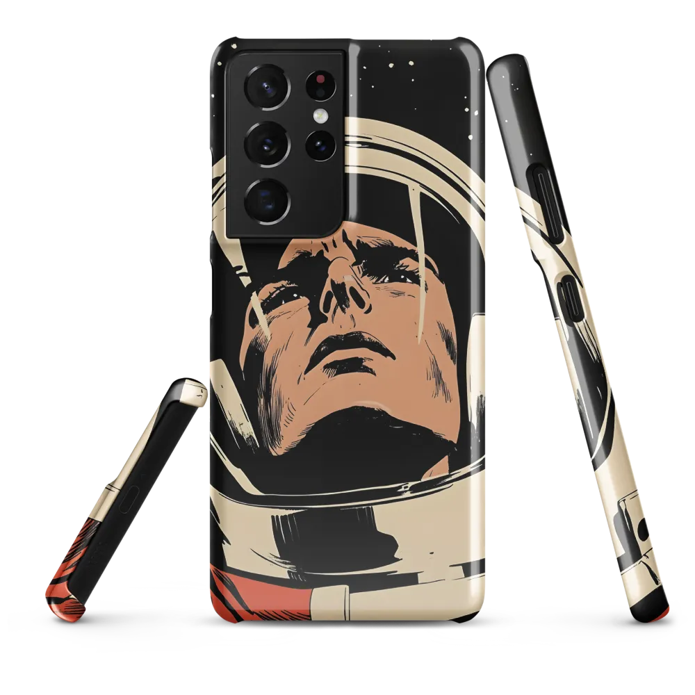Gaze of the Astronaut | Phone Case |  S21 Ultra | Snap Case | Glossy