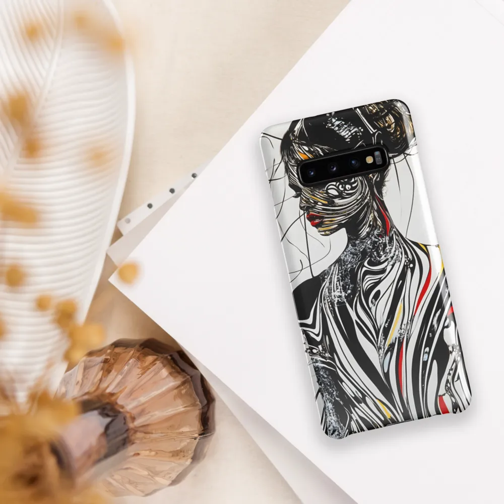 Whispers of the Abstract | Phone Case |  S10 Plus | Snap Case | Glossy