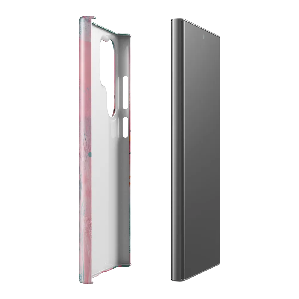 Dreamy Serenity: A Contemporary Portrait | Phone Case |  S23 Ultra | Snap Case | Glossy