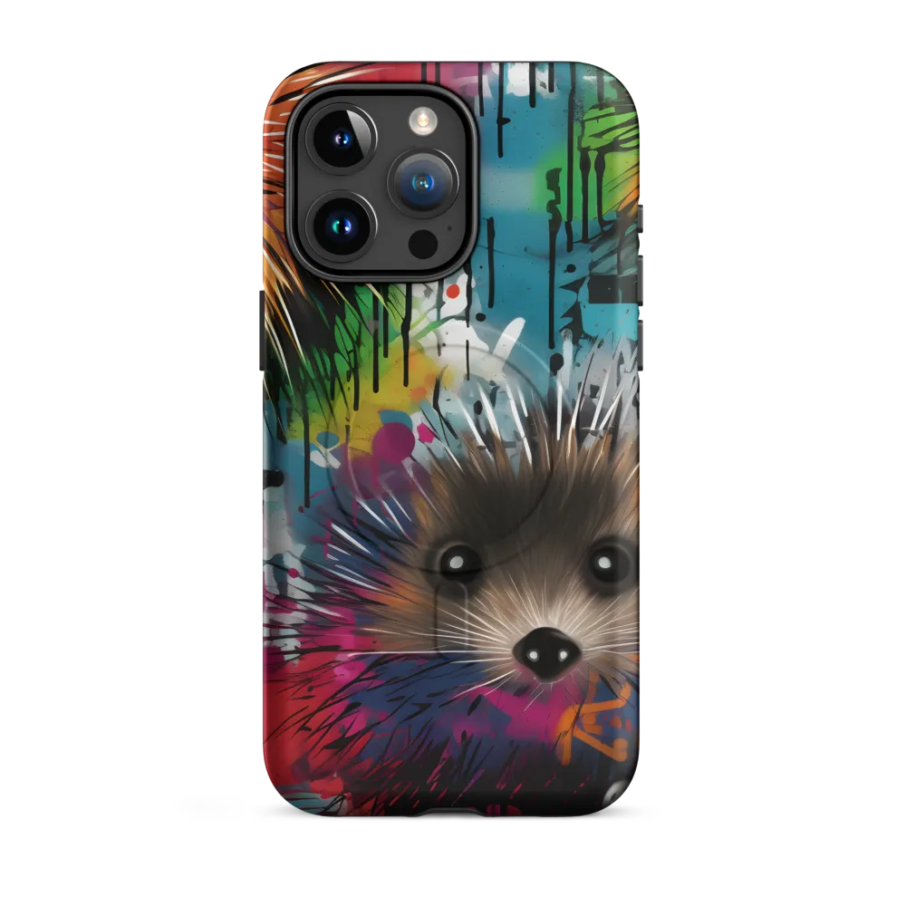 Whimsical Hedgehogs in a Kaleidoscopic Wonderland