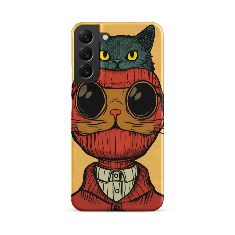 Whimsical Fusion: Cat and Human