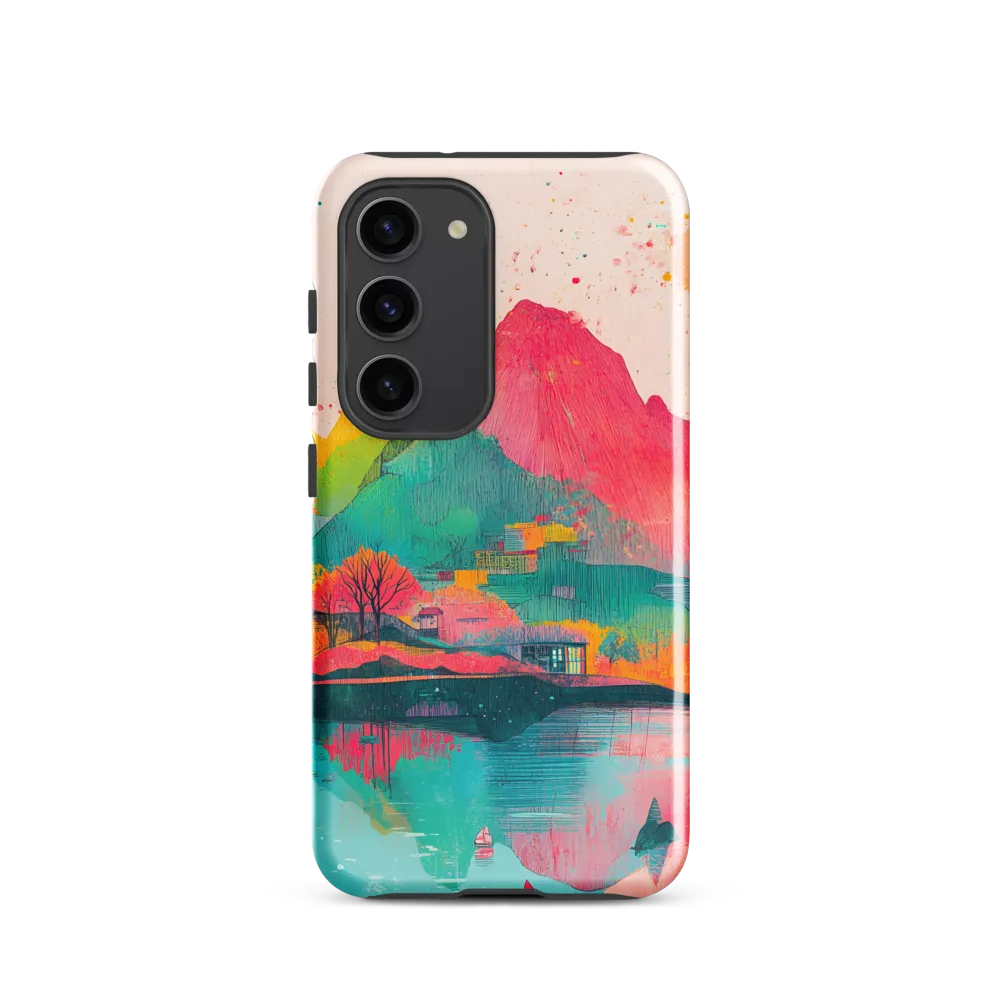 Vibrant Serenity: A Surreal Landscape