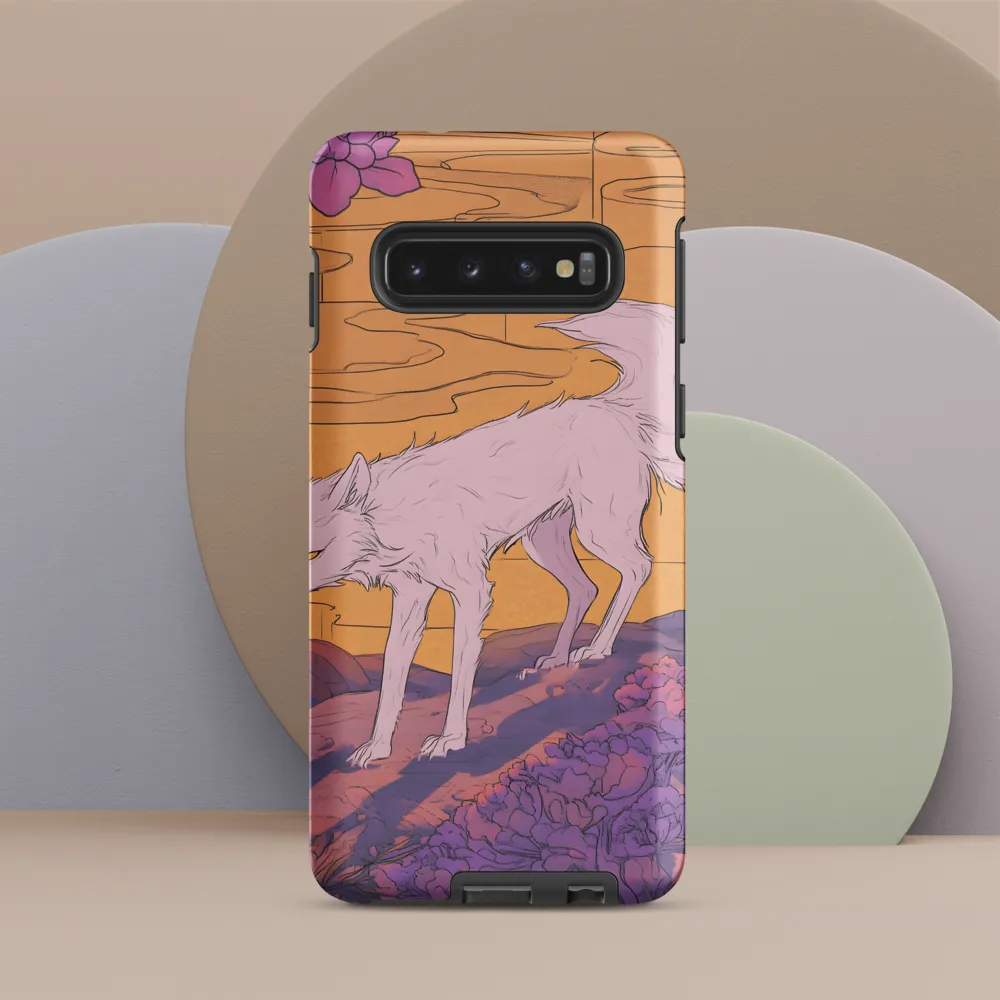 Whispers of the Violet Dawn | Phone Case |  S10 | Tough Case | Matte