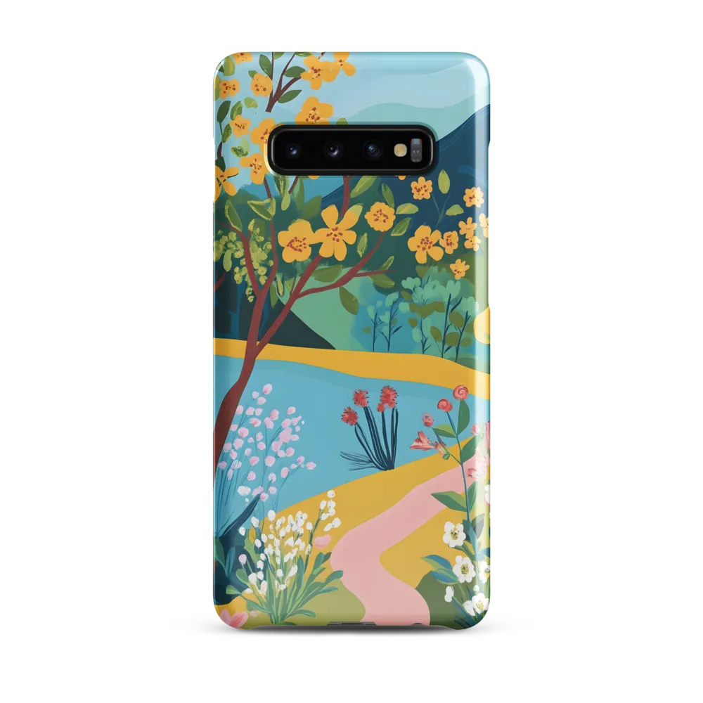 Blossoms by the Tranquil Waters | Phone Case |  S10 Plus | Snap Case | Glossy