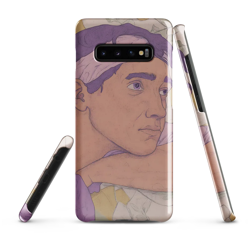 Contemplation in Pastel Hues | Phone Case |  S10 Plus | Snap Case | Glossy