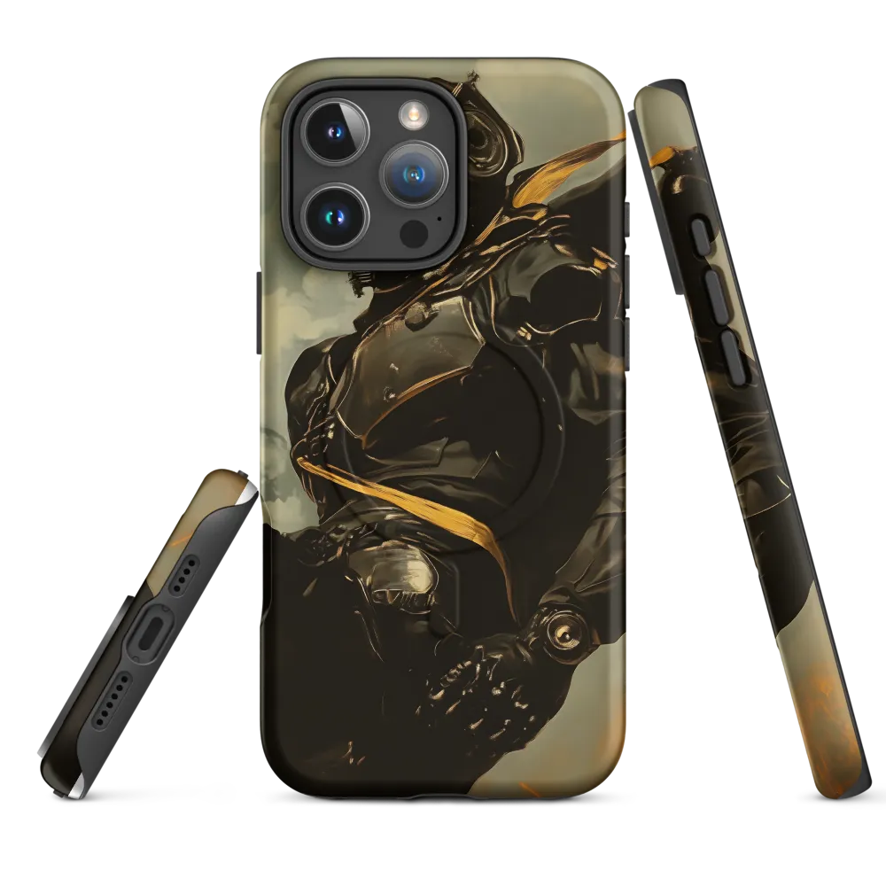 Ethereal Explorer: The Enigmatic Astronaut | Phone Case |  16 Pro Max | MagSafe® Tough Case | Matte