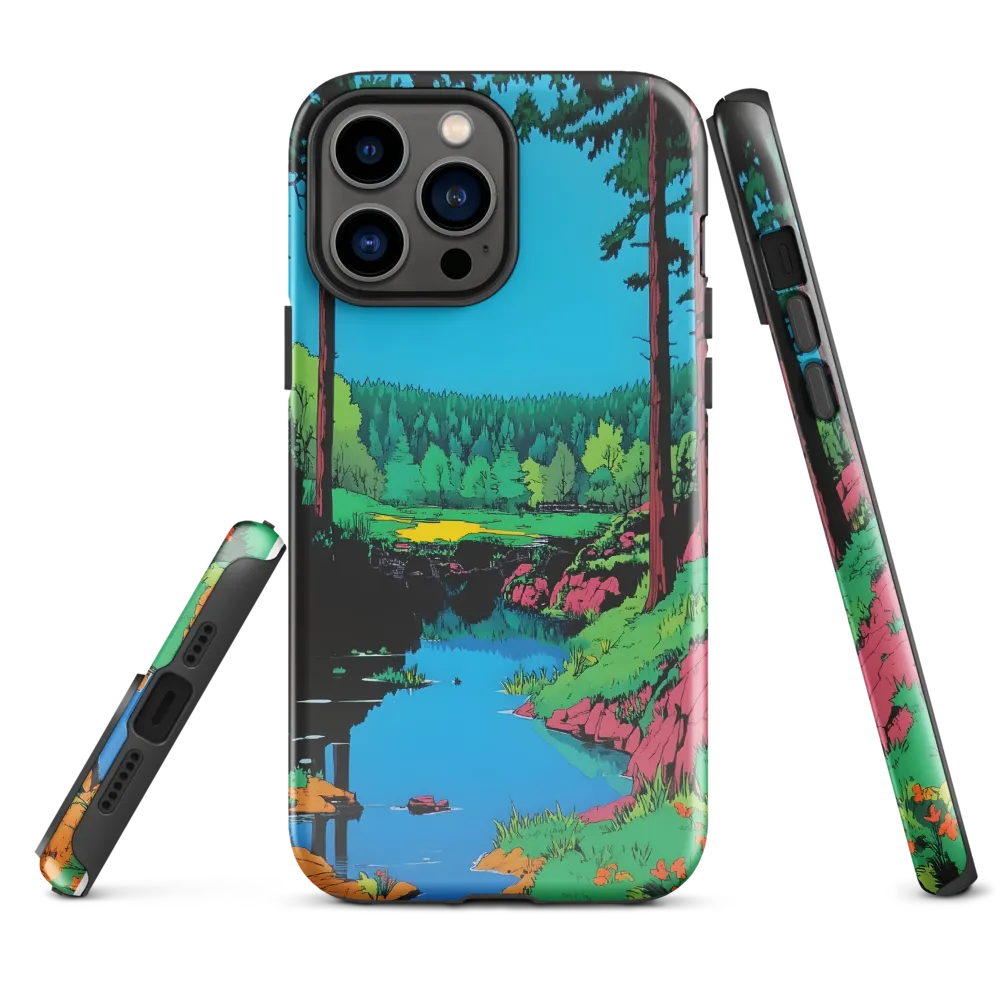 Tranquil Reflections: A Vibrant Landscape