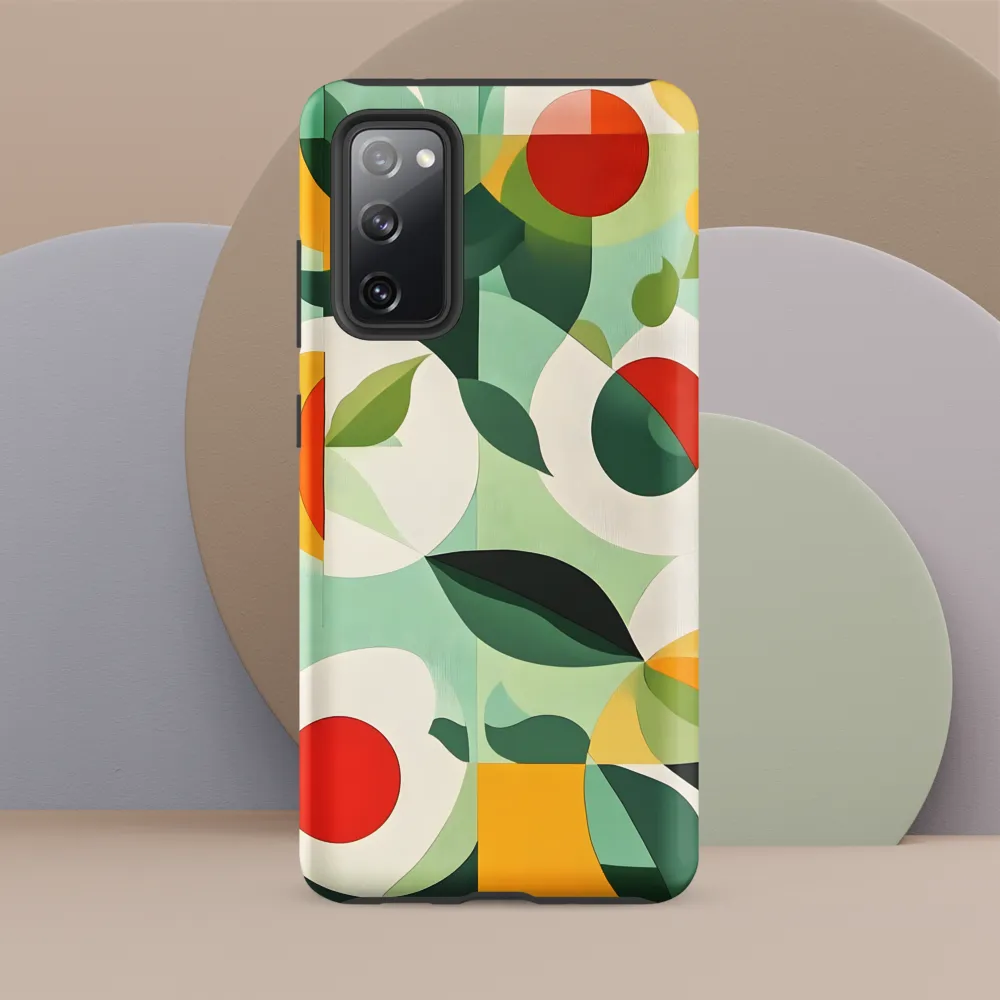 Harmony in Shapes: A Playful Abstract Design