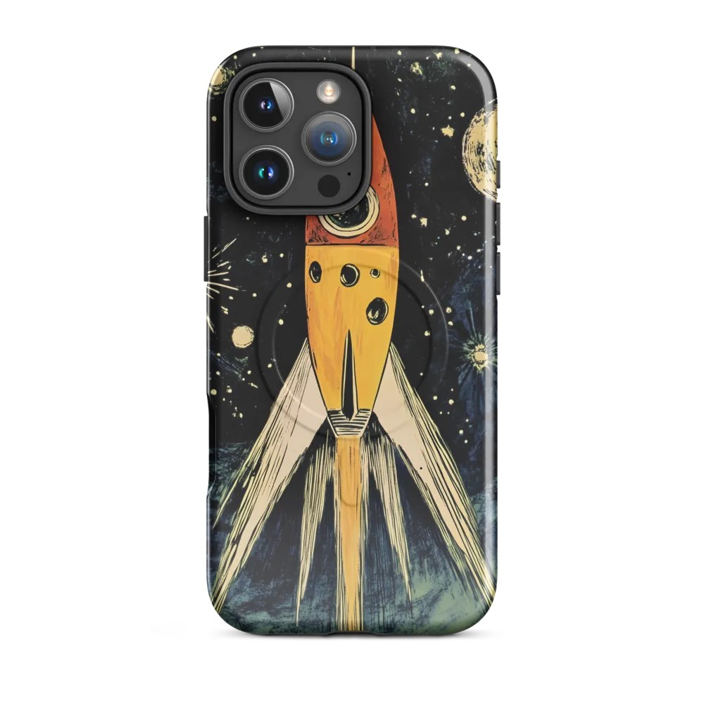 Journey into the Cosmos | Phone Case |  16 Pro Max | MagSafe® Tough Case | Glossy