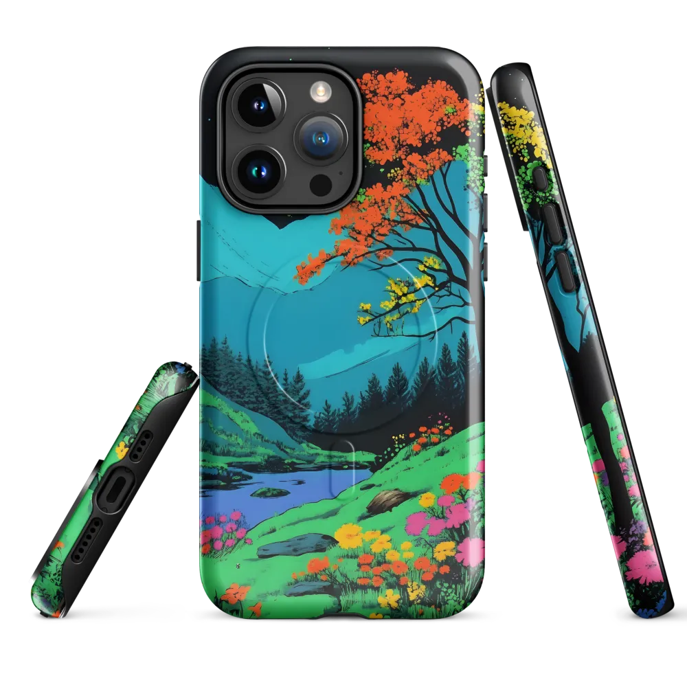 Neon Dreams: A Vibrant Landscape