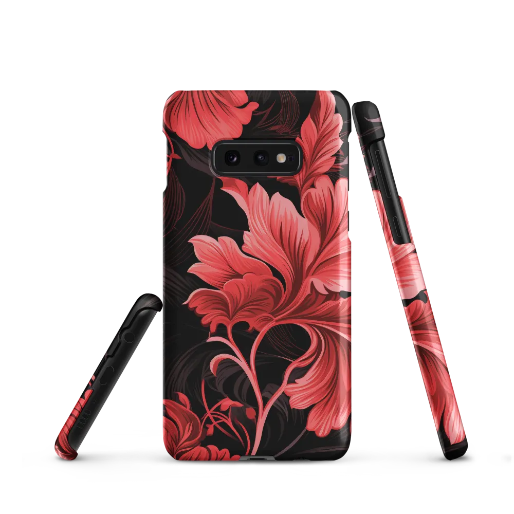 Tropical Elegance in Red