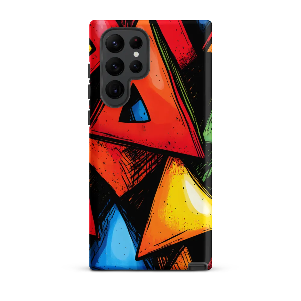 Vibrant Triangles in Abstract Harmony