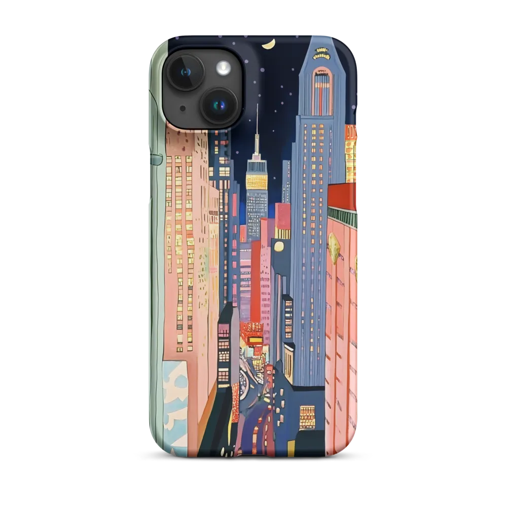 Urban Dreamscape: A Pop Art Night | Phone Case |  15 Plus | Snap Case | Matte