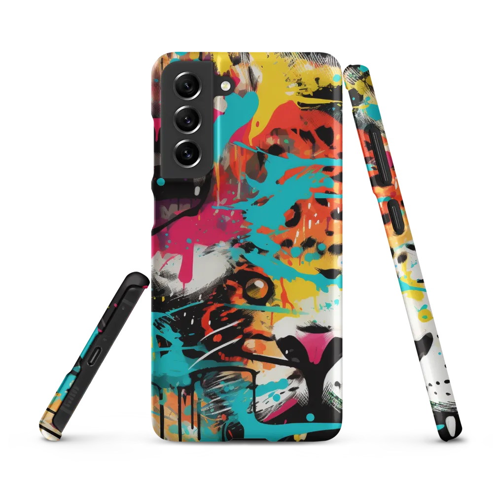 Fierce Fusion: Tiger and Lion in Graffiti