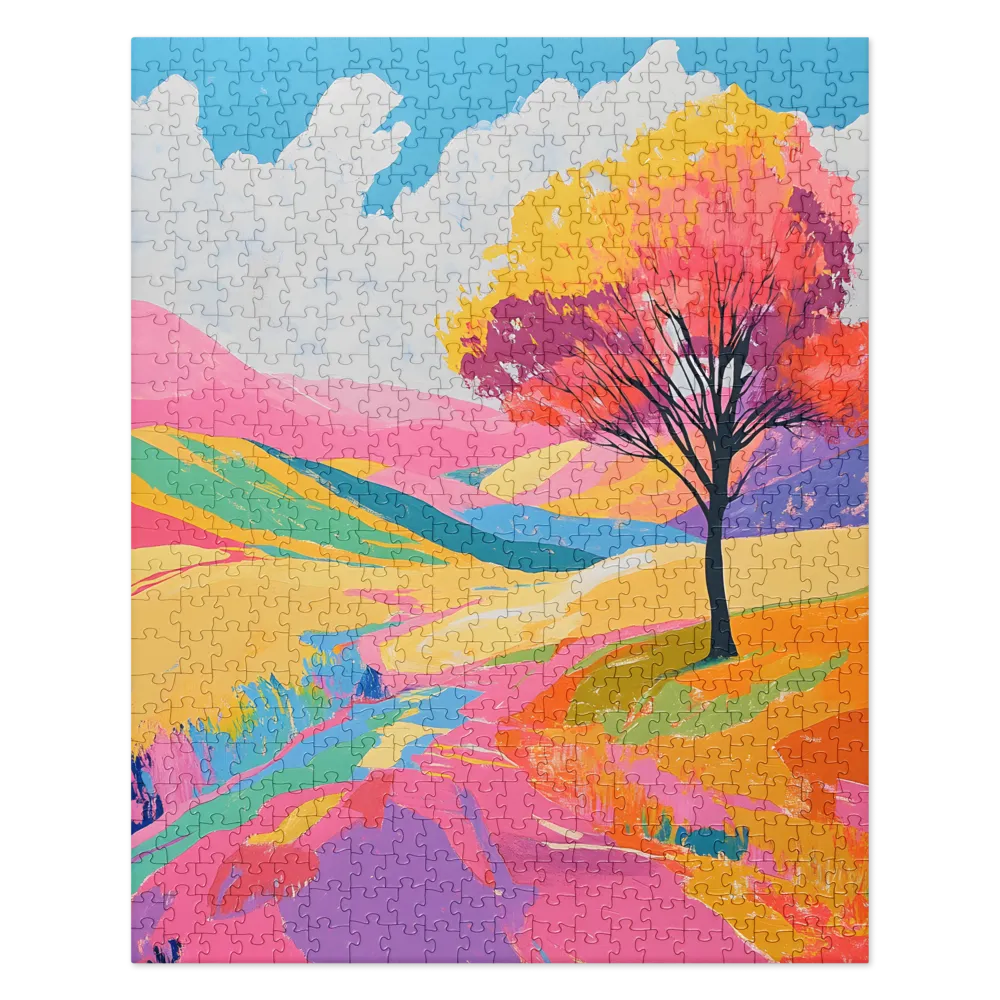 Vibrant Nature's Palette | Jigsaw Puzzle | 520 pieces