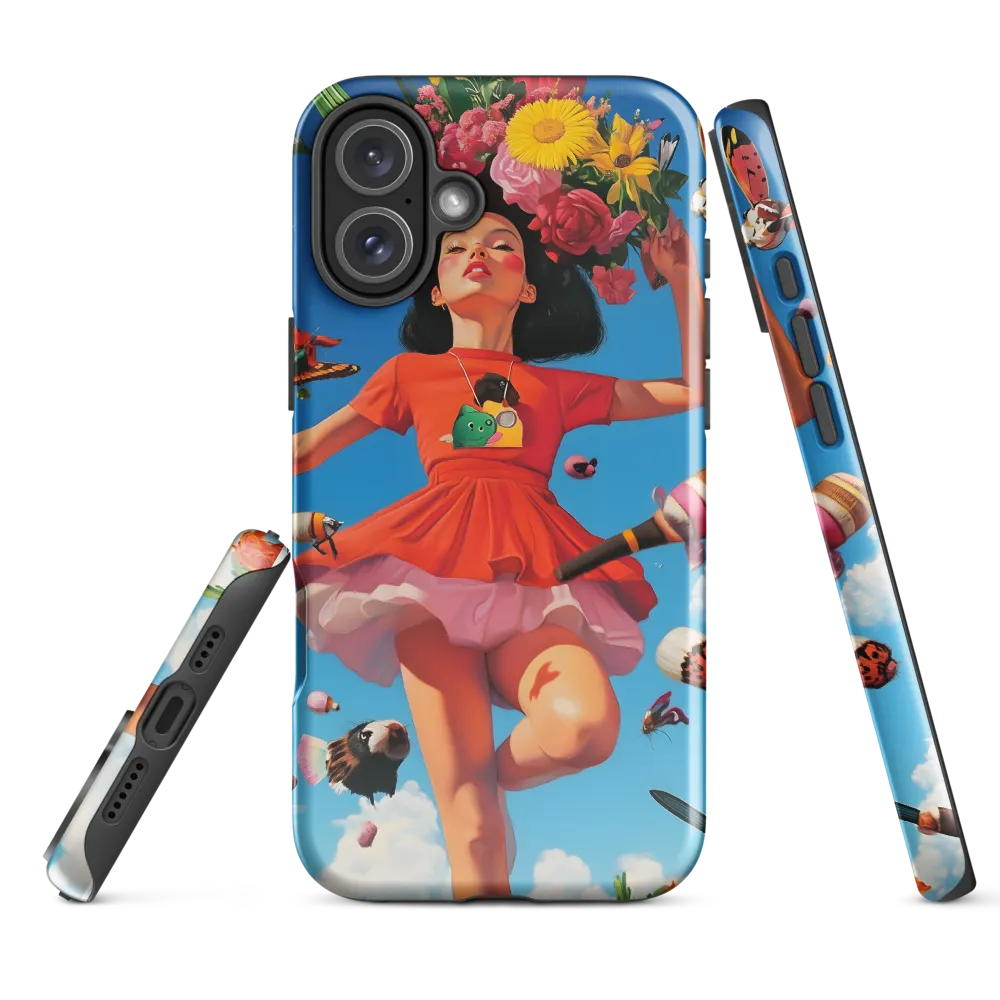 Joyful Whimsy | Phone Case |  16 Plus | Tough Case | Glossy
