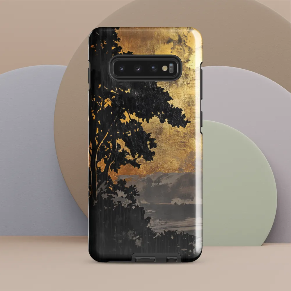 Golden Serenity | Phone Case |  S10 Plus | Tough Case | Glossy