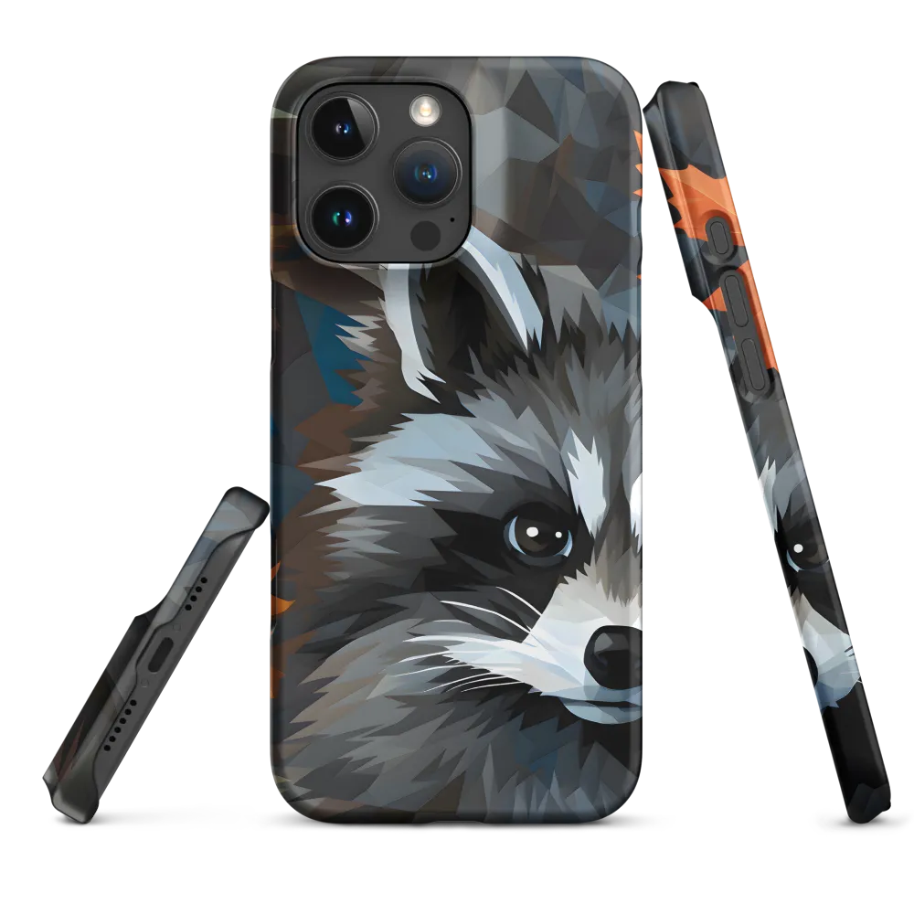 Whispers of Autumn: The Raccoon's Gaze