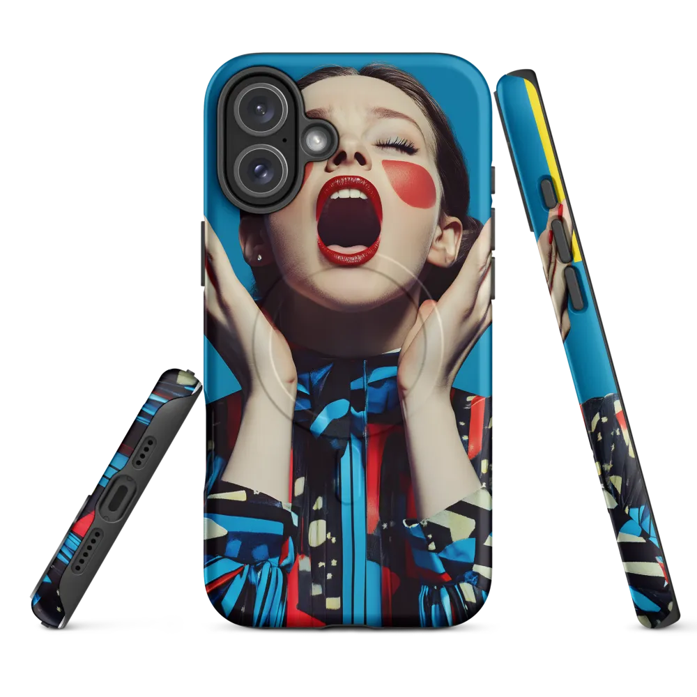 Echoes of Expression | Phone Case |  16 Plus | MagSafe® Tough Case | Matte