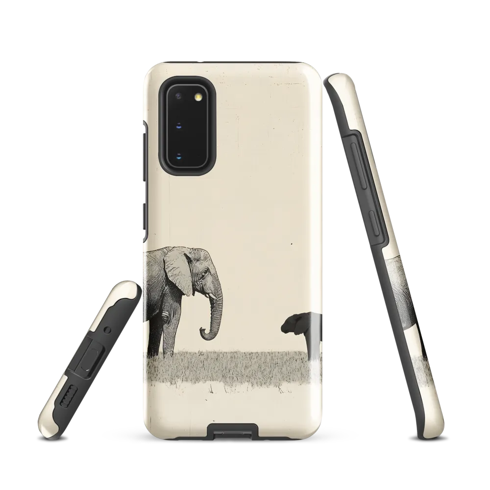 Contrasting Companions | Phone Case |  S20 | Tough Case | Glossy