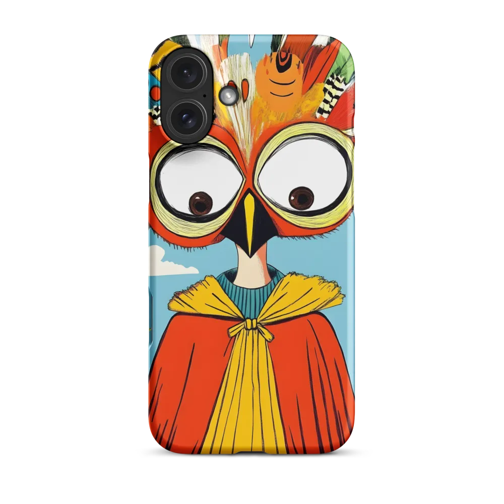 A Whimsical Encounter: The Owl-Human Fusion