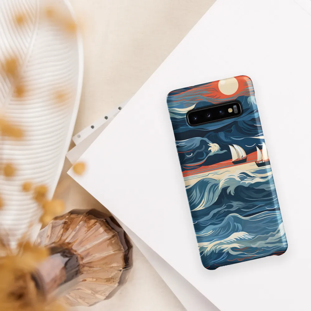 Ocean Whispers: A Voyage at Dusk