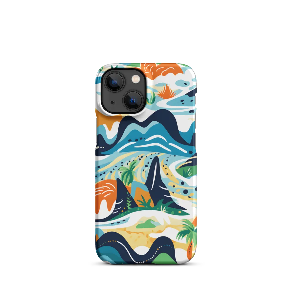 Abstract Tropical Landscape