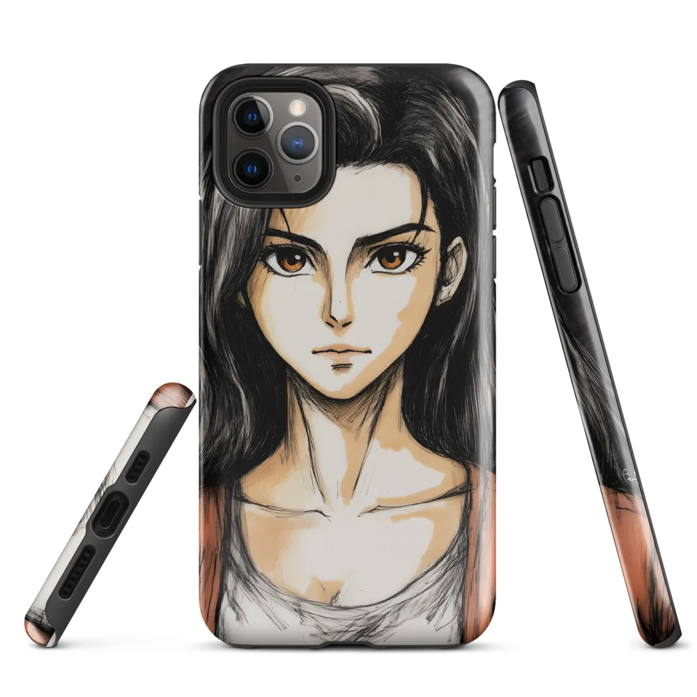 Determined Gaze | Phone Case |  11 Pro Max | Tough Case | Glossy