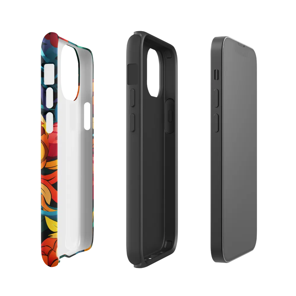 Tropical Harmony | Phone Case |  13 mini | Tough Case | Glossy