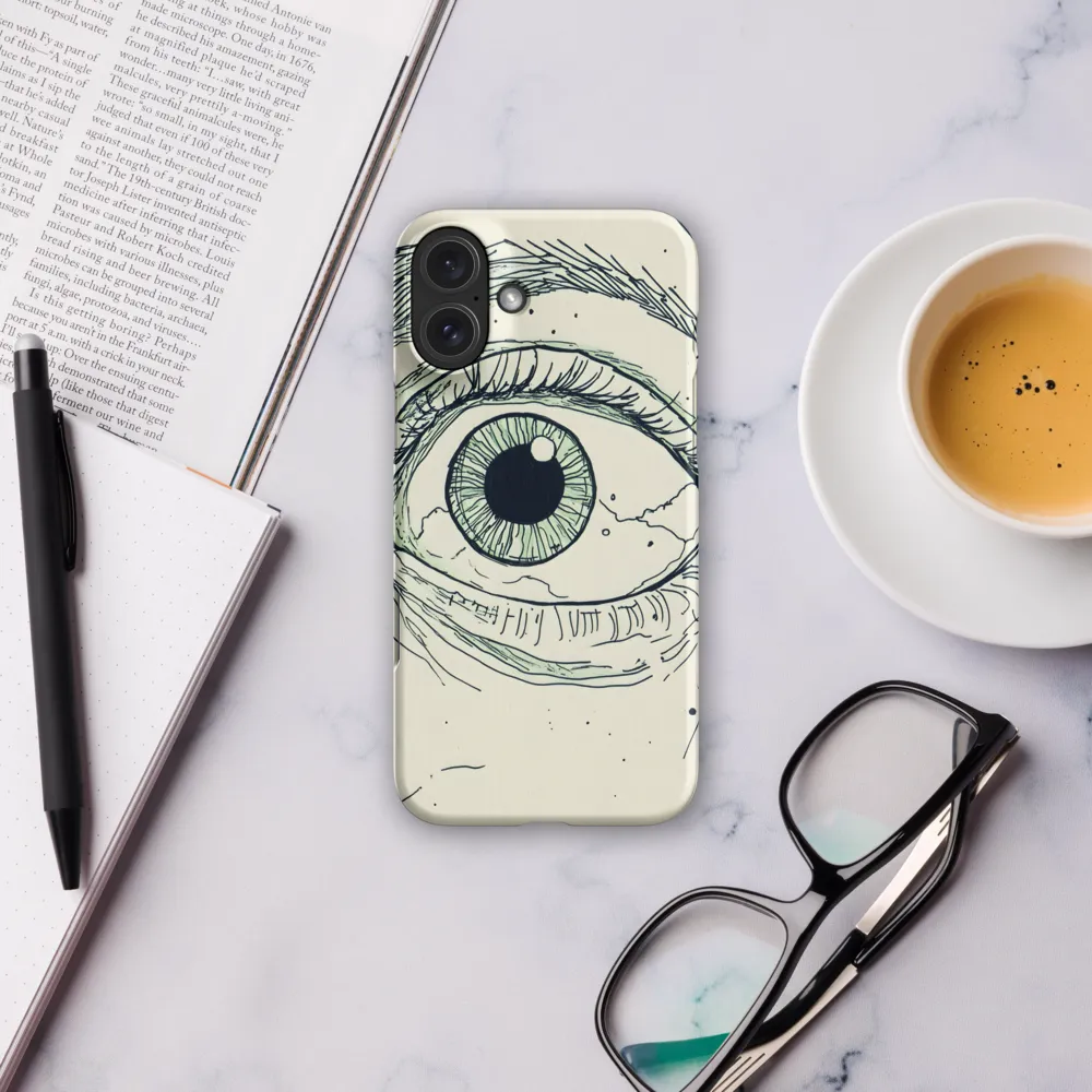 Observant Gaze | Phone Case |  16 Plus | Snap Case | Matte