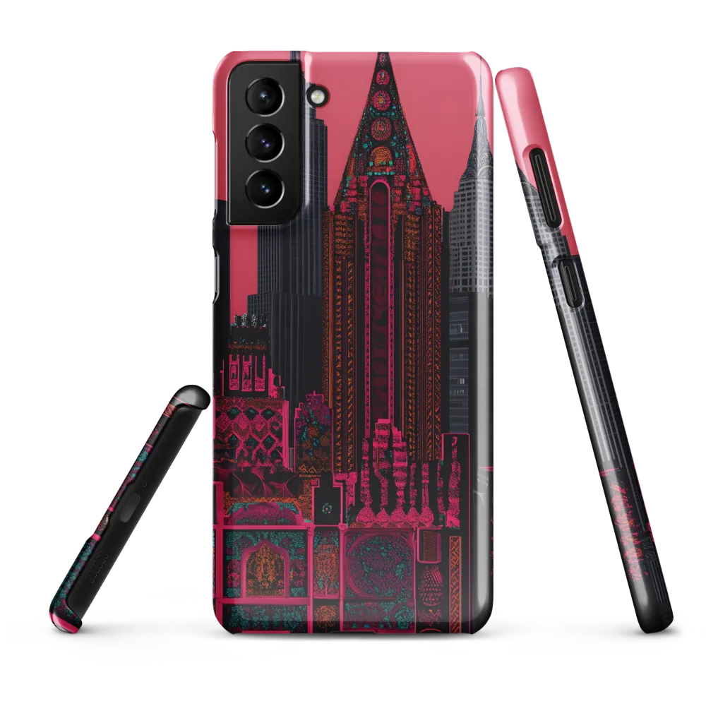 Urban Vibrance: A Digital Exploration of Skyscrapers