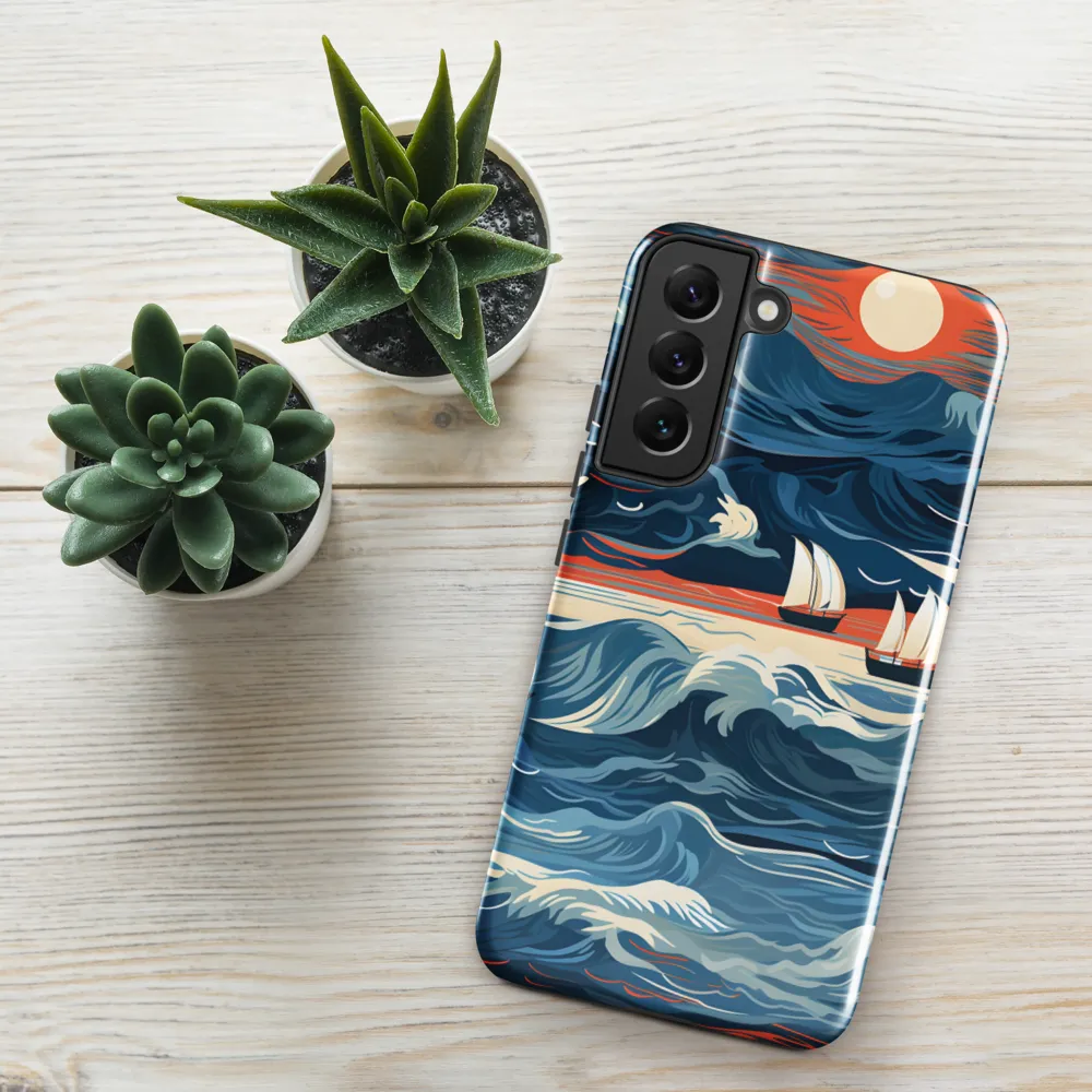 Ocean Whispers: A Voyage at Dusk