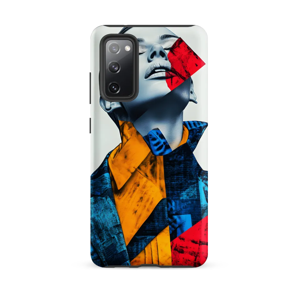 Fragmented Confidence: A Surreal Fashion Portrait
