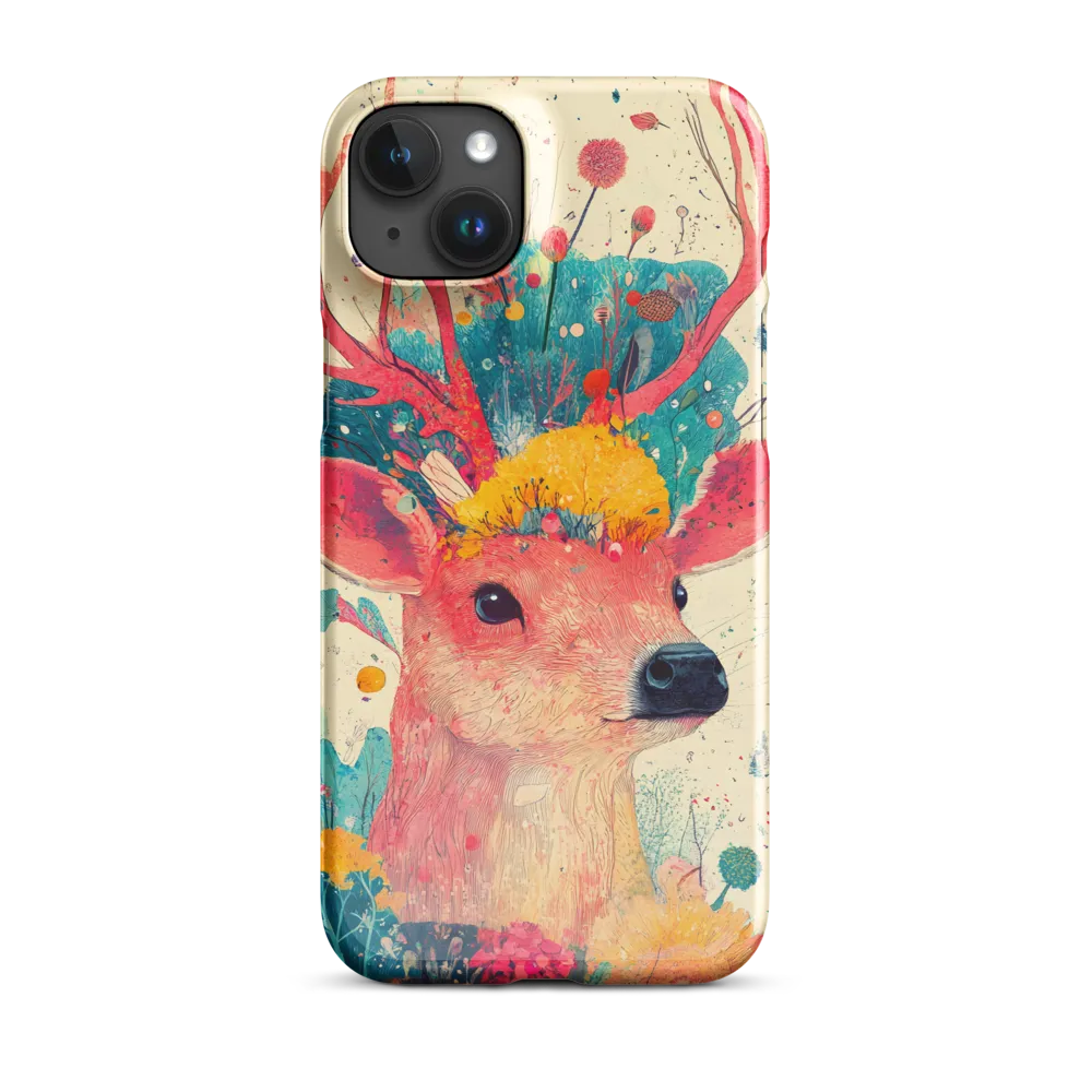 Whimsical Harmony: A Deer in Bloom