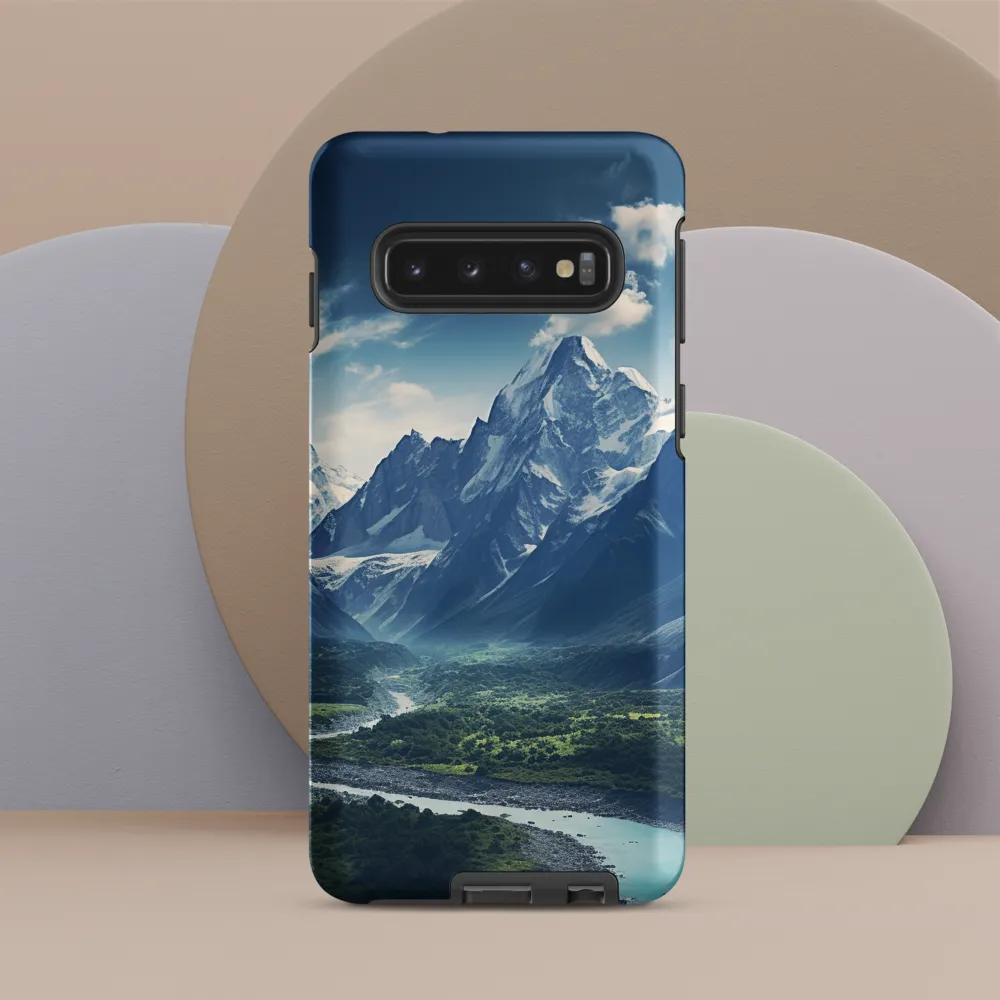 Majestic Serenity: A Landscape of Mountains and Rivers