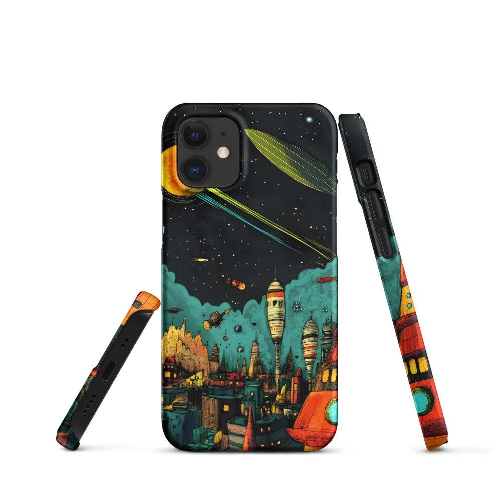 Galactic Cityscape: A Journey Through Imagination
