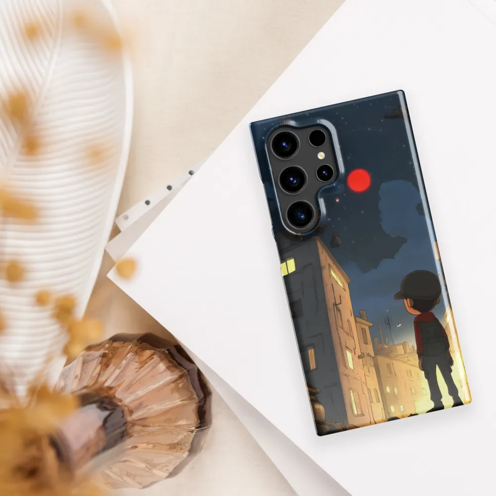 Gaze Towards Tomorrow | Phone Case |  S24 Ultra | Snap Case | Glossy