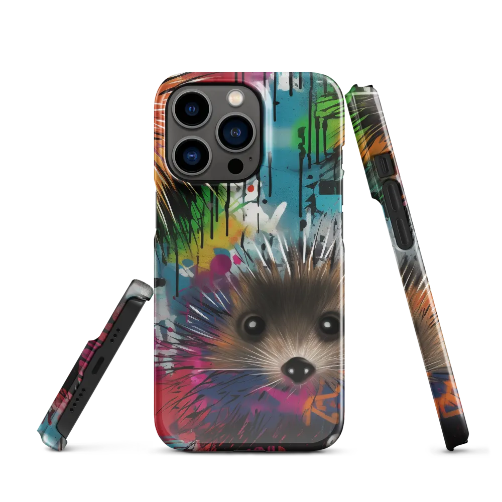 Whimsical Hedgehogs in a Kaleidoscopic Wonderland