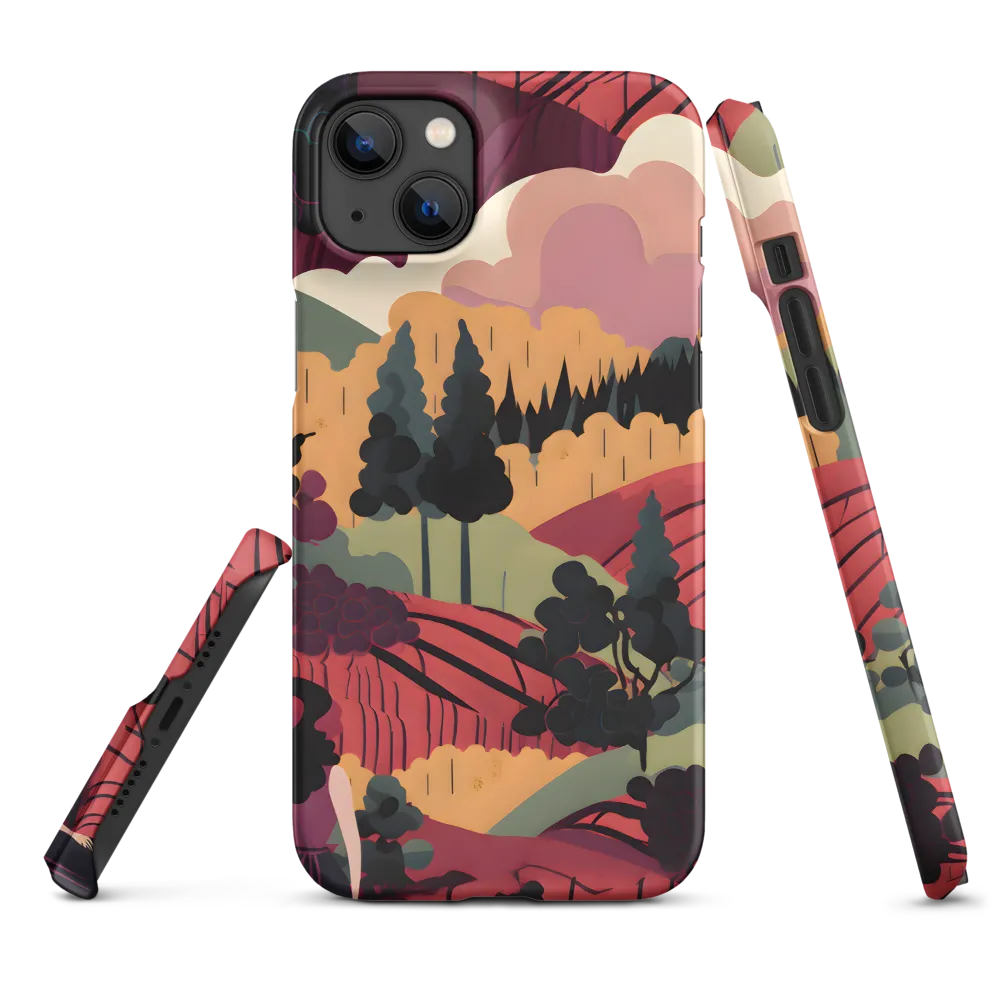 Harmony of Grapes and Life | Phone Case |  14 Plus | Snap Case | Matte