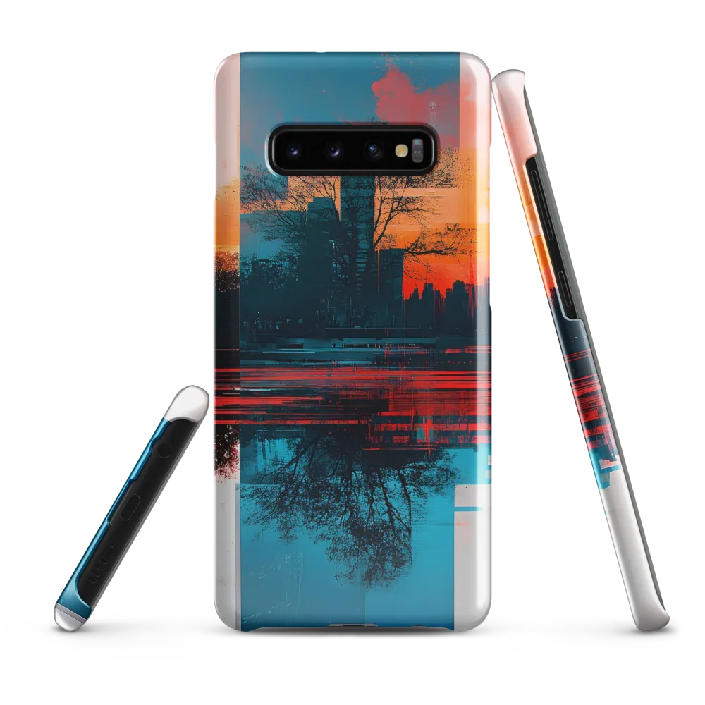 Reflections of Urban Serenity | Phone Case |  S10 Plus | Snap Case | Glossy