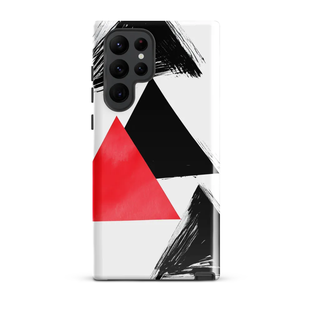 Triadic Study: Red and Black