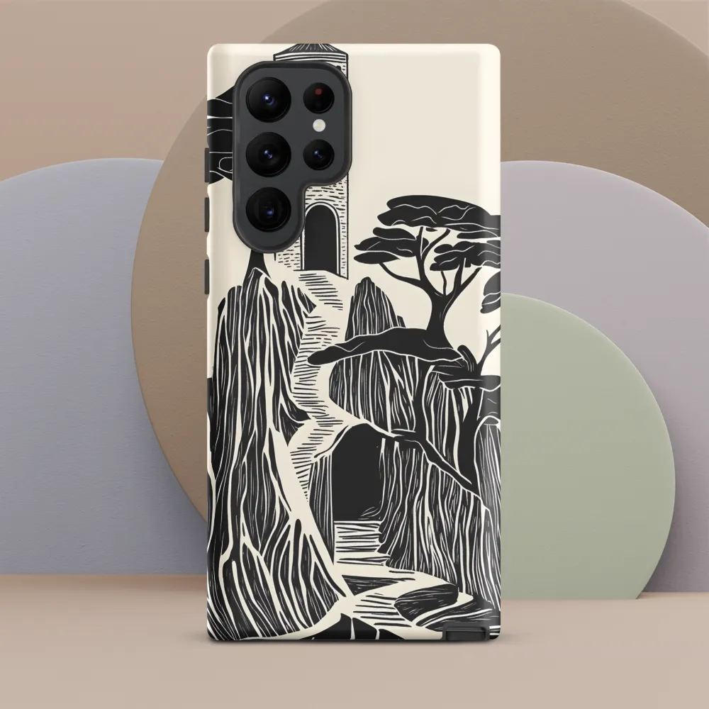 Echoes of a Mystical Tower | Phone Case |  S22 Ultra | Tough Case | Matte