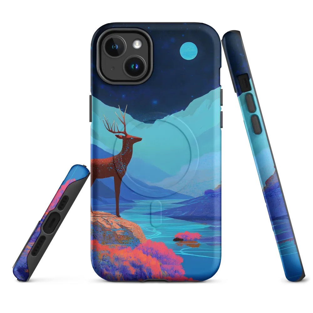Cosmic Serenity: The Starlit Stag