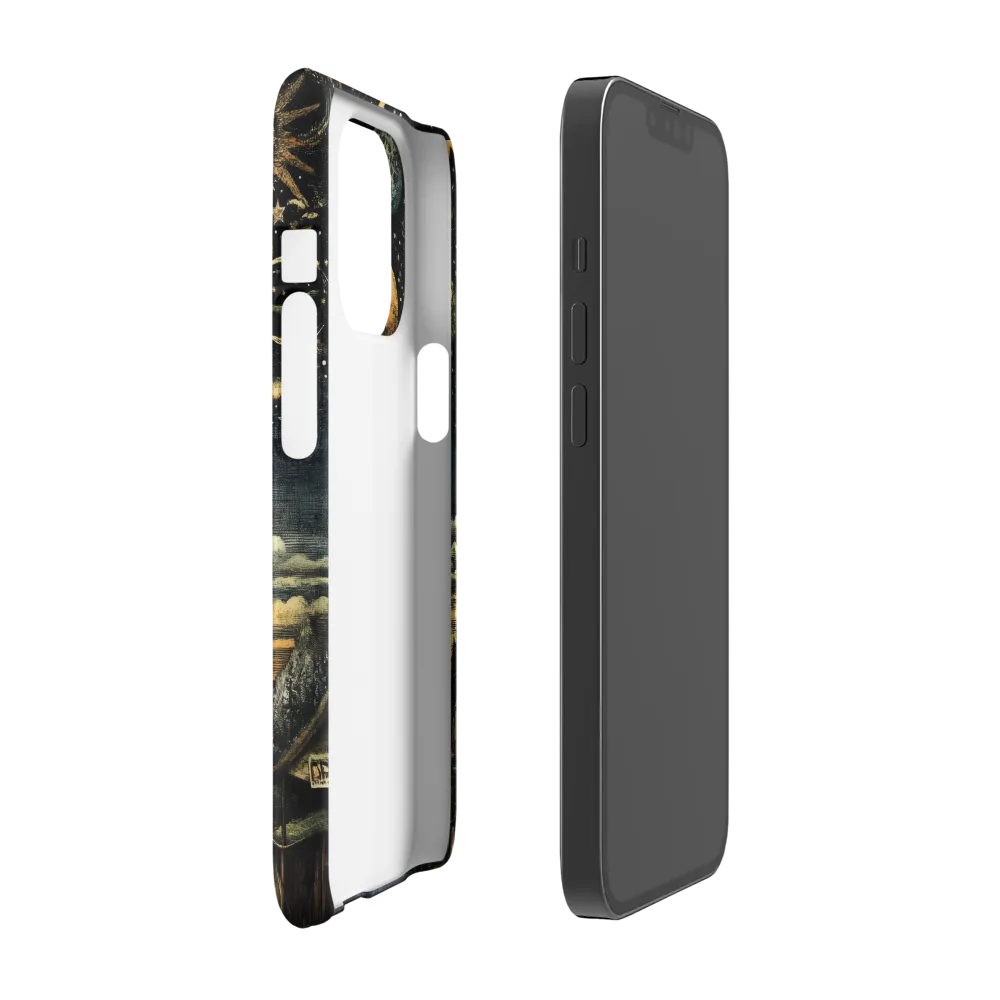 Cosmic Curiosity: A Journey Beyond Earth | Phone Case |  13 Pro | Snap Case | Matte
