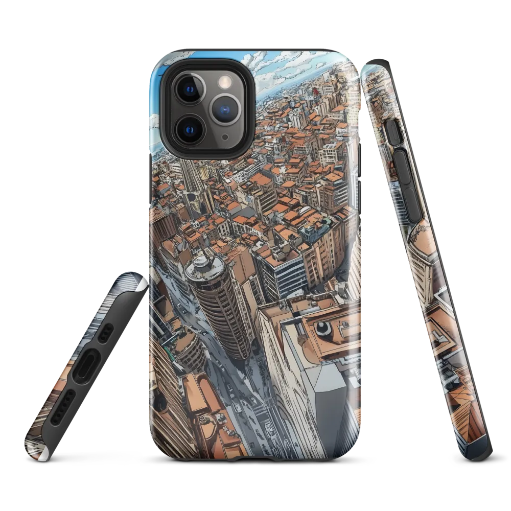 Aerial Symphony of Urban Life
